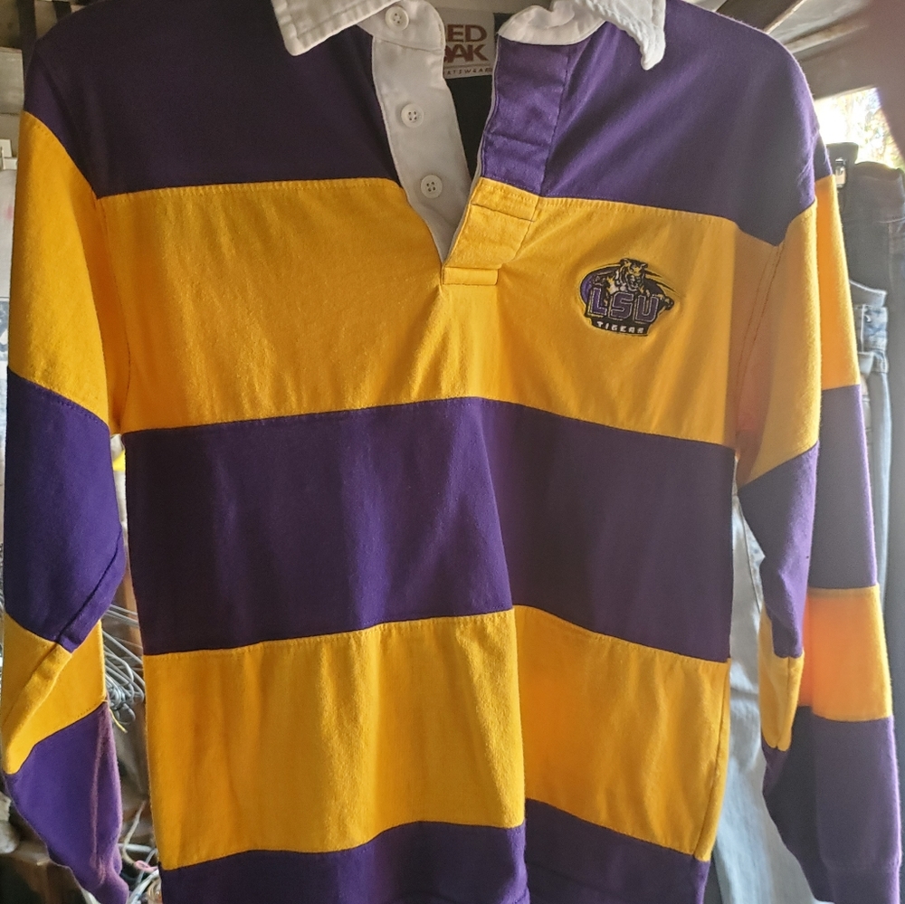 Childrens new LSU Rugby shirt size small